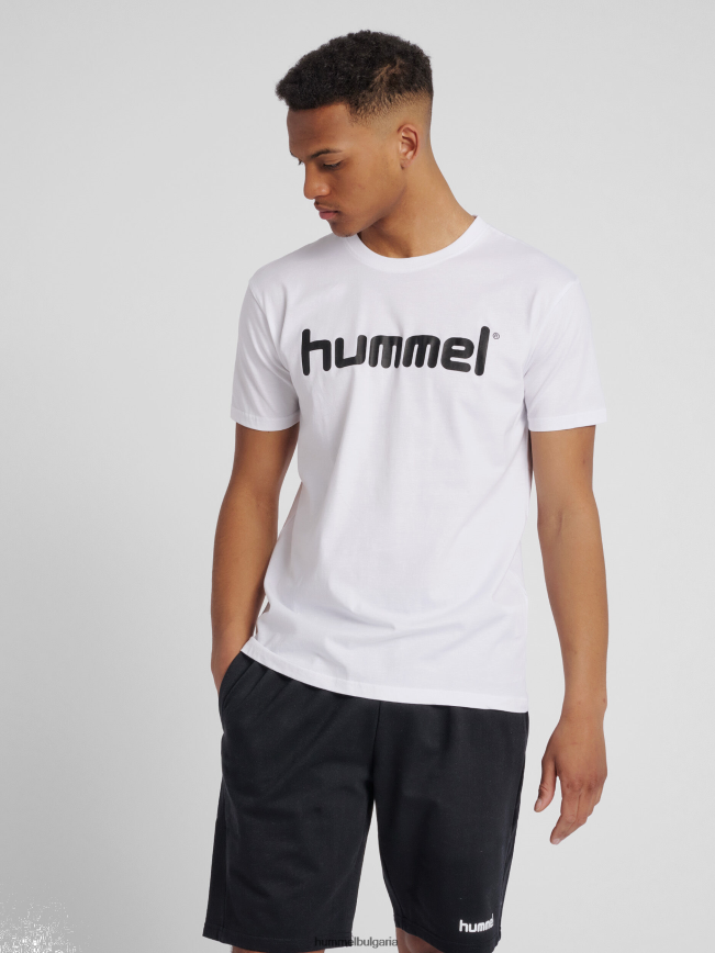 мъже Hummel hmlgo памучна тениска с лого s/s"облекло" N2H2ZZ1559