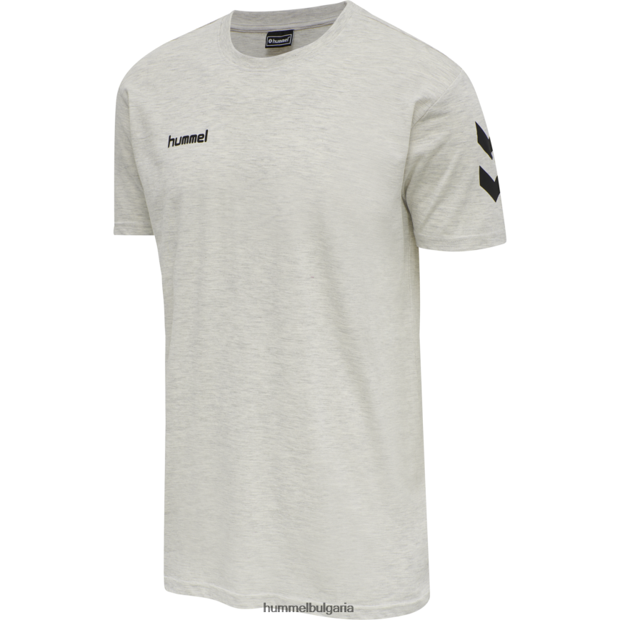 мъже Hummel памучна тениска hmlgo s/s"памучна тениска с шеврони" N2H2ZZ1614