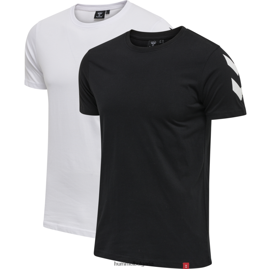 мъже Hummel hmllegacy тениска с 2 шеврона"2 пакета тениски" N2H2ZZ1174