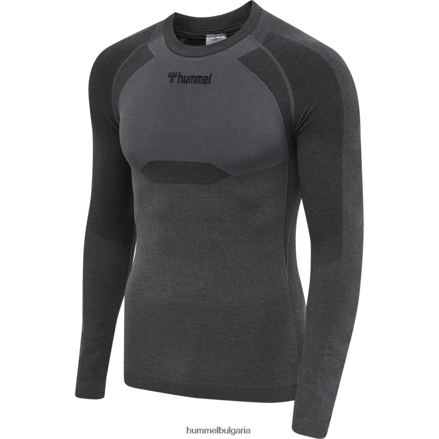 мъже Hummel hmlmt безшевна тениска justin l/s"тениска с дълъг ръкав" N2H2ZZ1062