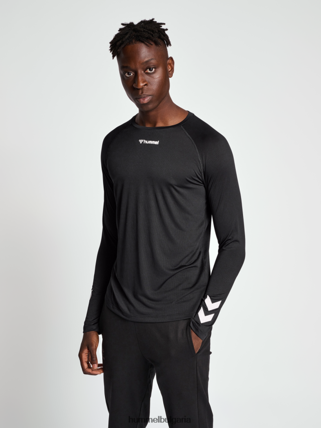мъже Hummel hmlmt тениска с панделка l/s"тениска с дълъг ръкав" N2H2ZZ357