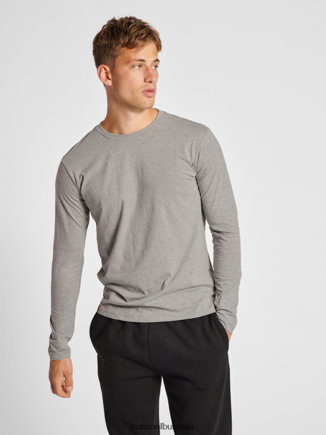 мъже Hummel hmlred основна тениска l/s"тениска с дълъг ръкав" N2H2ZZ442