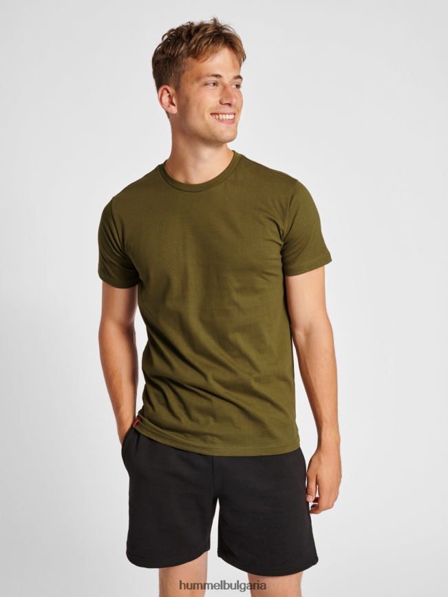 мъже Hummel hmlred тежка тениска s/s"тениска с къс ръкав" N2H2ZZ423