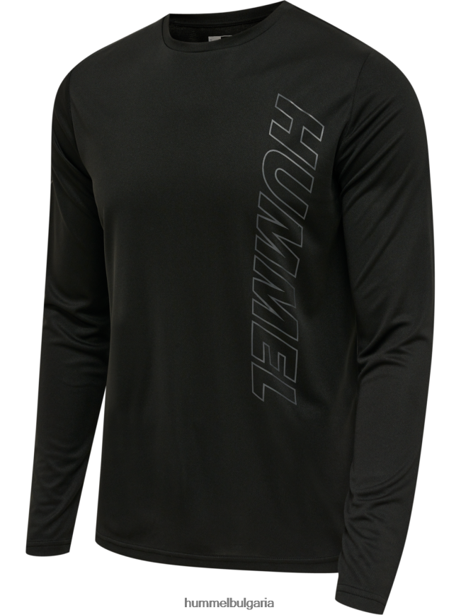 мъже Hummel hmlte топаз тениска l/s"мрежеста тениска с дълъг ръкав" N2H2ZZ542