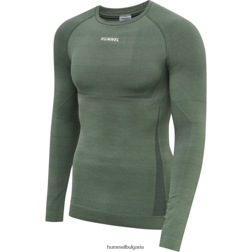 мъже Hummel hmlte mike безшевна тениска l/s"облекло" N2H2ZZ1055