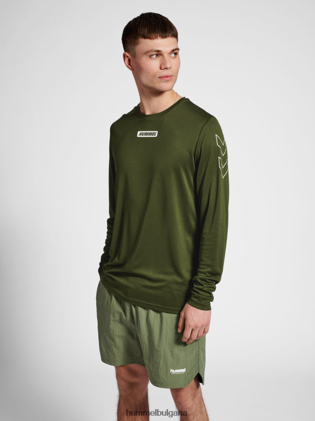 мъже Hummel hmlte tihalt тениска l/s"тениска с дълъг ръкав" N2H2ZZ573