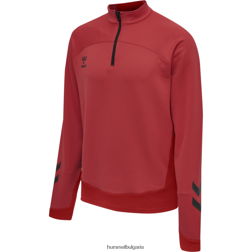 мъже Hummel hmllead половин цип"яке с половин цип" N2H2ZZ1608