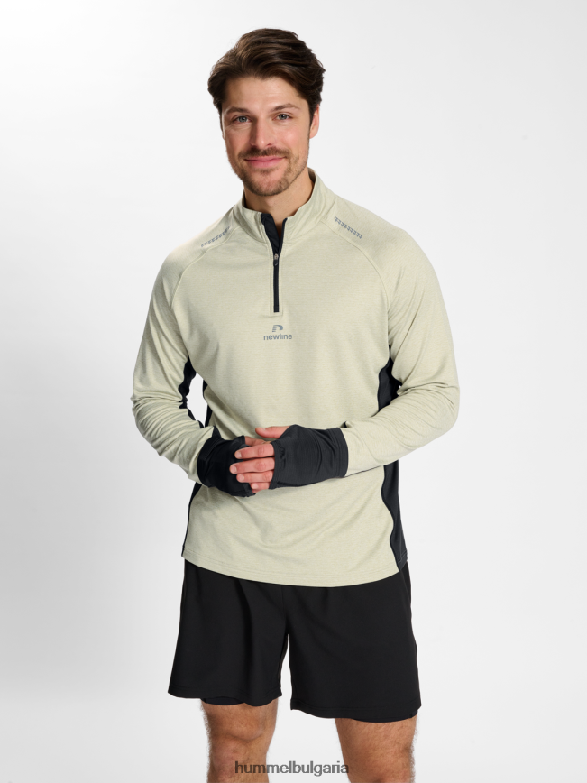 мъже Hummel nwlmesa 1/2 цип l/s"яке с половин цип" N2H2ZZ172