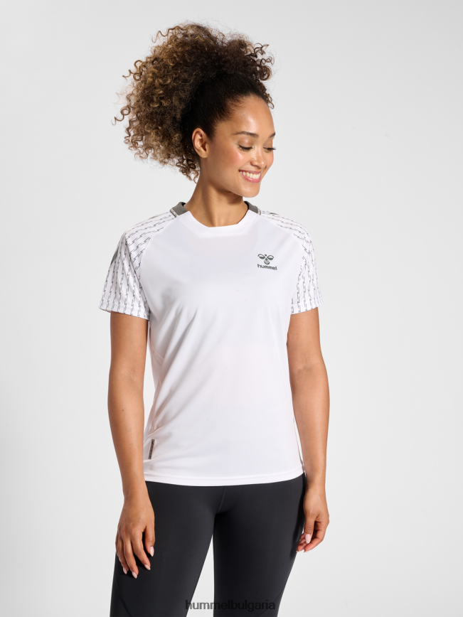 унисекс Hummel hmlongrid поли трико s/s wo"фланелка с къс ръкав" N2H2ZZ2847