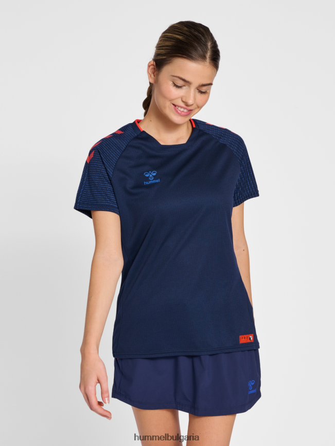 унисекс Hummel hmlpro решетка тренировъчна фланелка s/s wo"футбол" N2H2ZZ2576