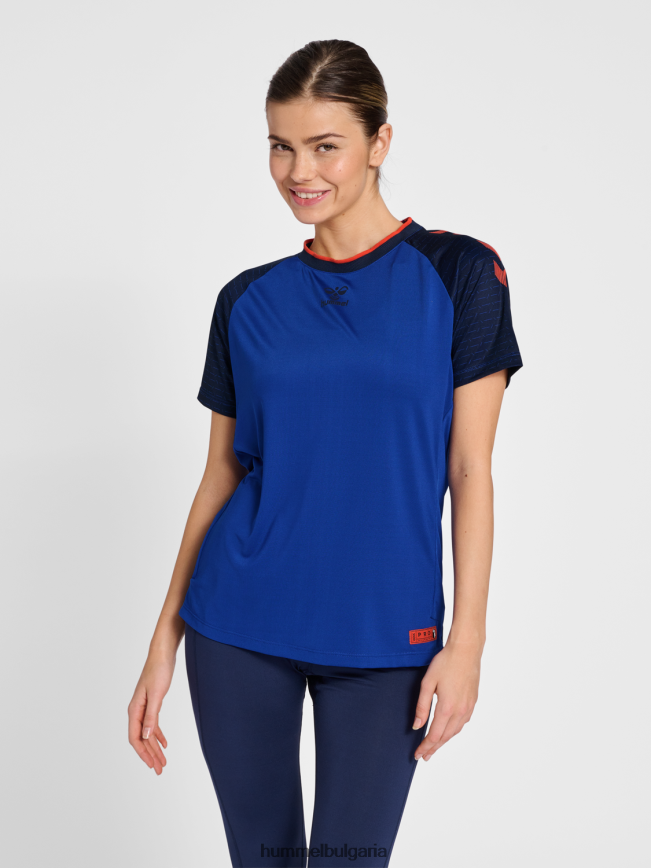 унисекс Hummel hmlpro грид фланелка за игра s/s wo"горнище от трико с къс ръкав" N2H2ZZ2594