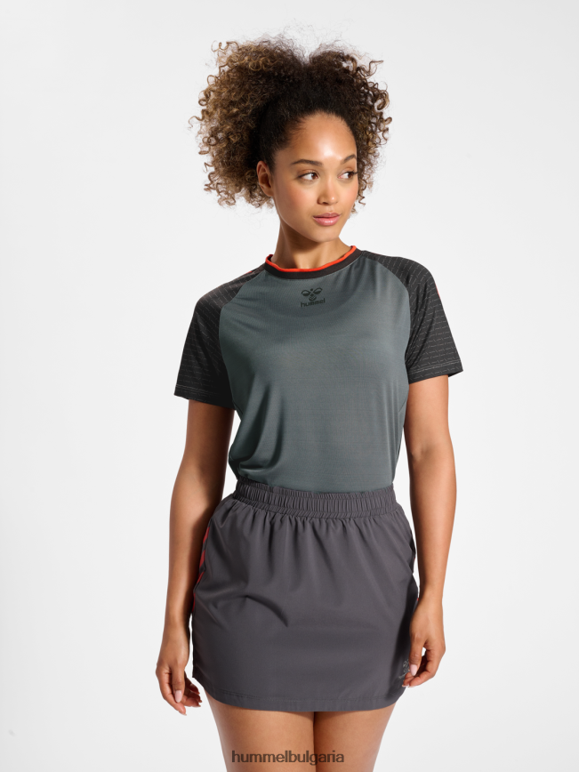 унисекс Hummel hmlpro грид фланелка за игра s/s wo"горнище от трико с къс ръкав" N2H2ZZ2598