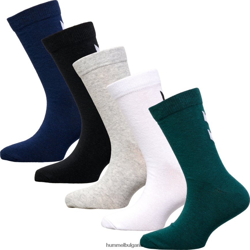 деца Hummel hmlmake my day sock 5 пакета"чорапи 5 пакет" N2H2ZZ4833