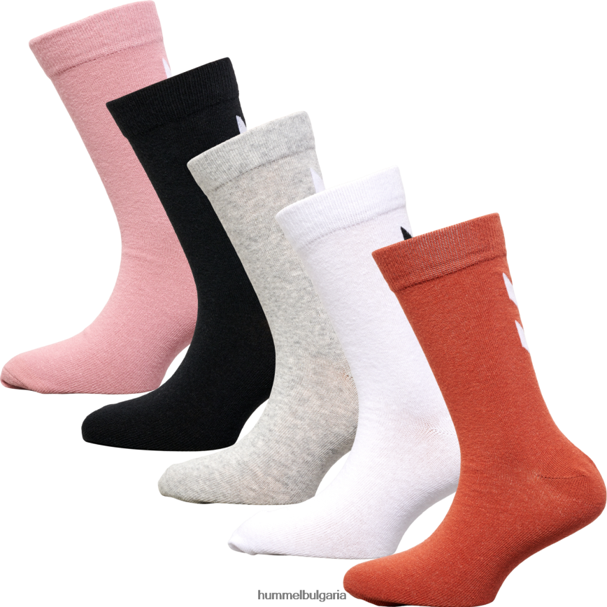 деца Hummel hmlmake my day sock 5 пакета"чорапи 5 пакет" N2H2ZZ5072