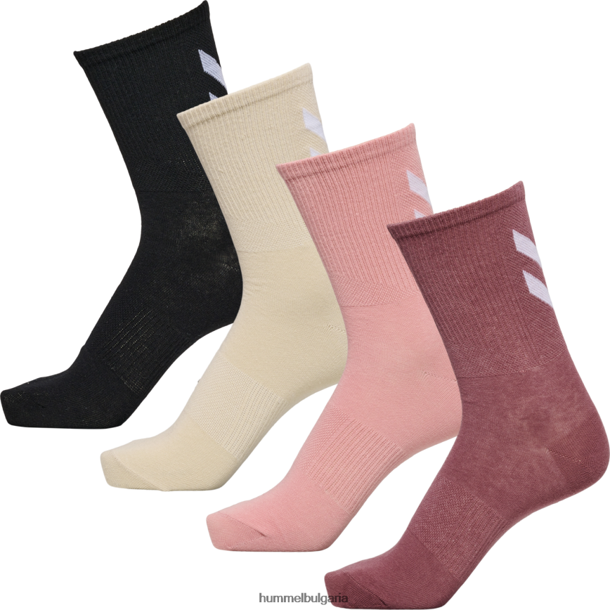 унисекс Hummel hmlchevron col Микс от 4 пакета чорапи"чорапи от 4 броя" N2H2ZZ15