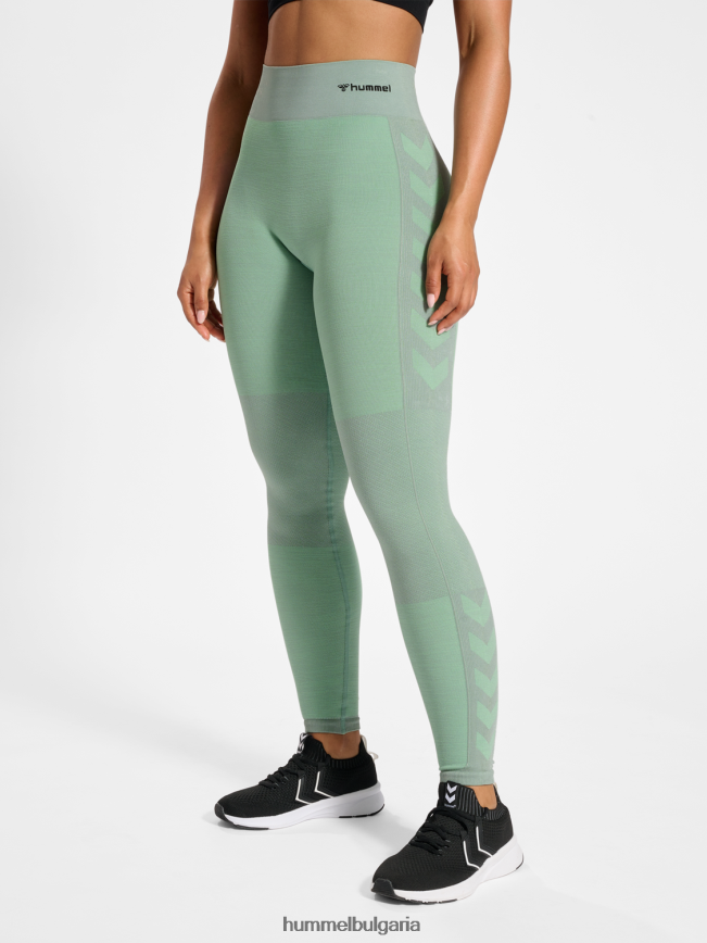 унисекс Hummel hmlclea безшевен чорапогащник със средна талия"безшевен чорапогащник" N2H2ZZ2486