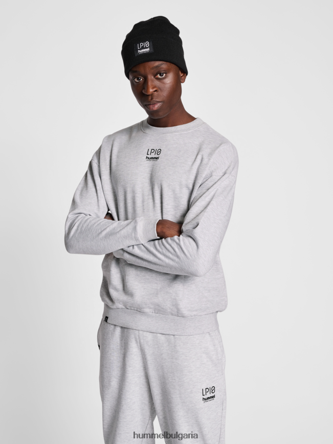 унисекс Hummel hmllp10 широк суитшърт"суичър с лого lp10" N2H2ZZ236