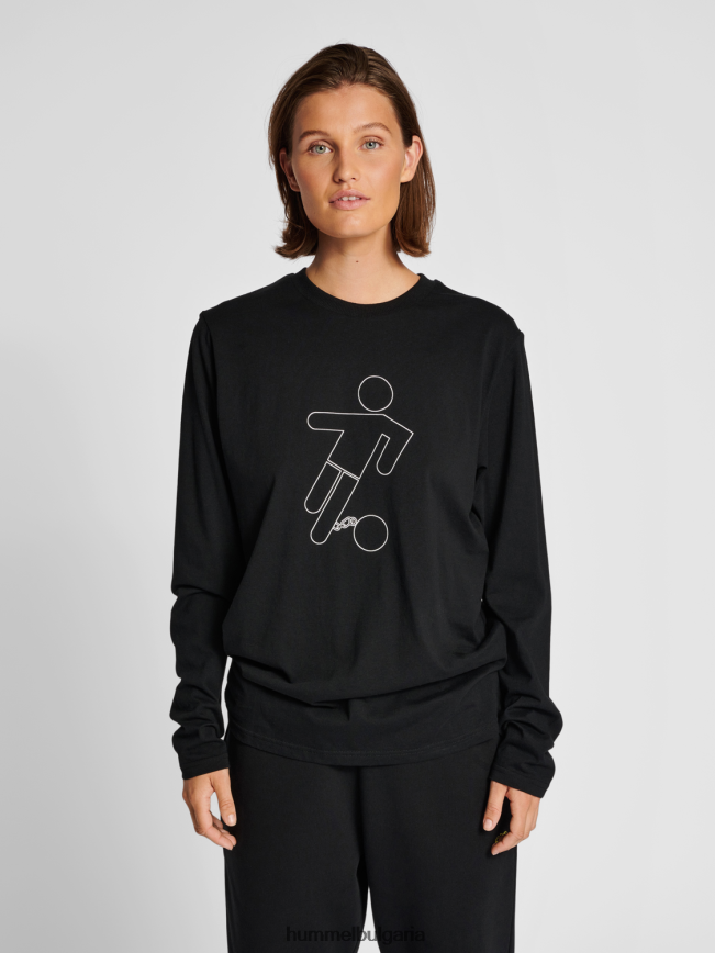 унисекс Hummel hmlamnesty тениска l/s"тениска с дълъг ръкав" N2H2ZZ253