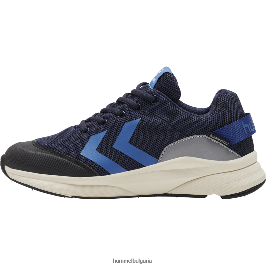 унисекс Hummel достигат 250 рециклирани текс дантела jr"маратонки" N2H2ZZ7227